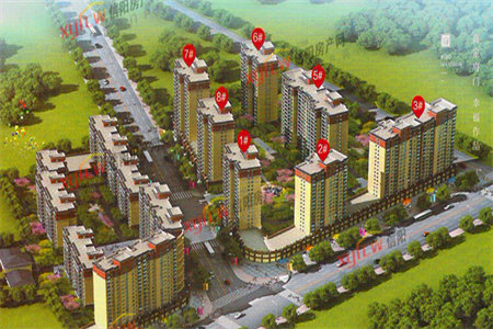 城东盛天名城3室2厅2卫148m2毛坯房
